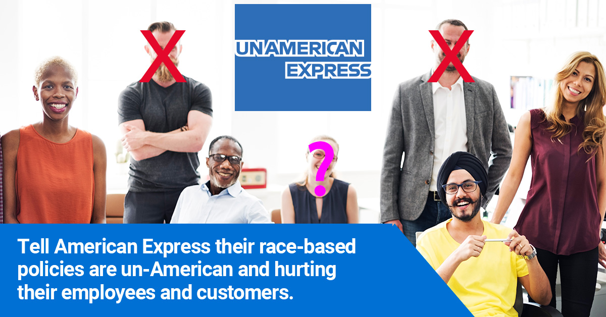 American Express Petition - Color Us United